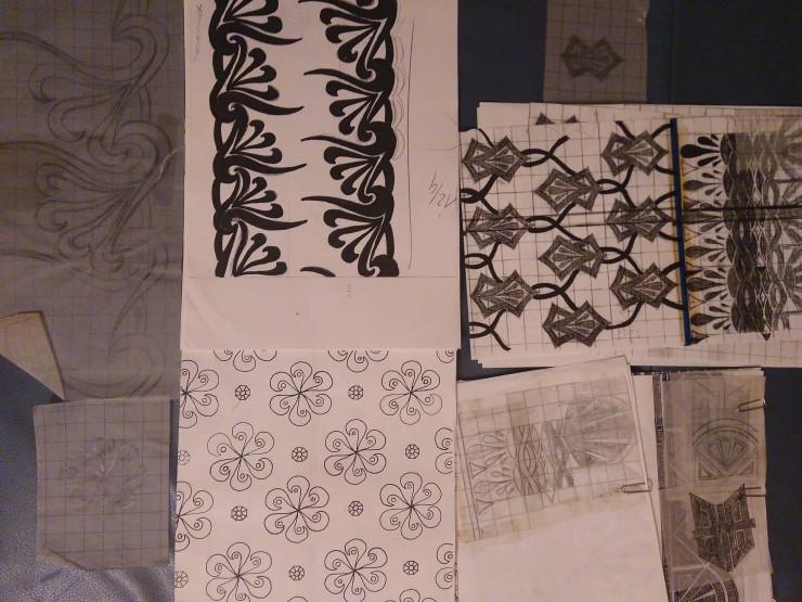 Beruf des/der Stickereizeichners/Stickereizeichnerin