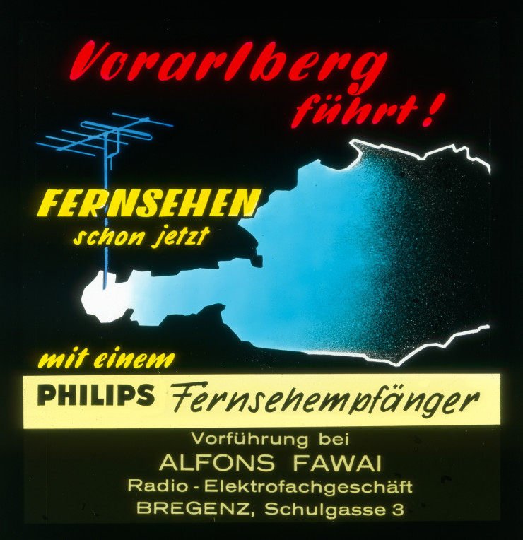 Vorarlbergs erste Fernseher