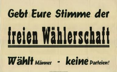 Wahlen in Vorarlberg