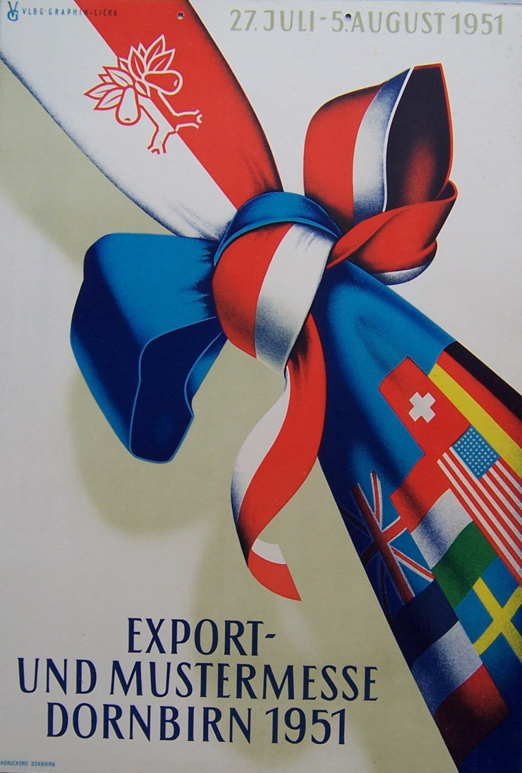 Plakat der Dornbirner Messe